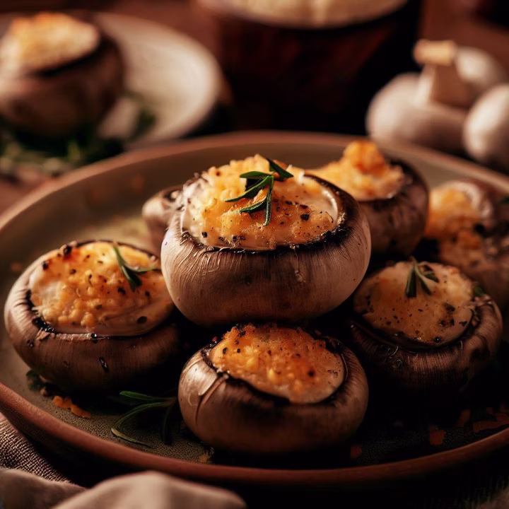 Champignons farcis