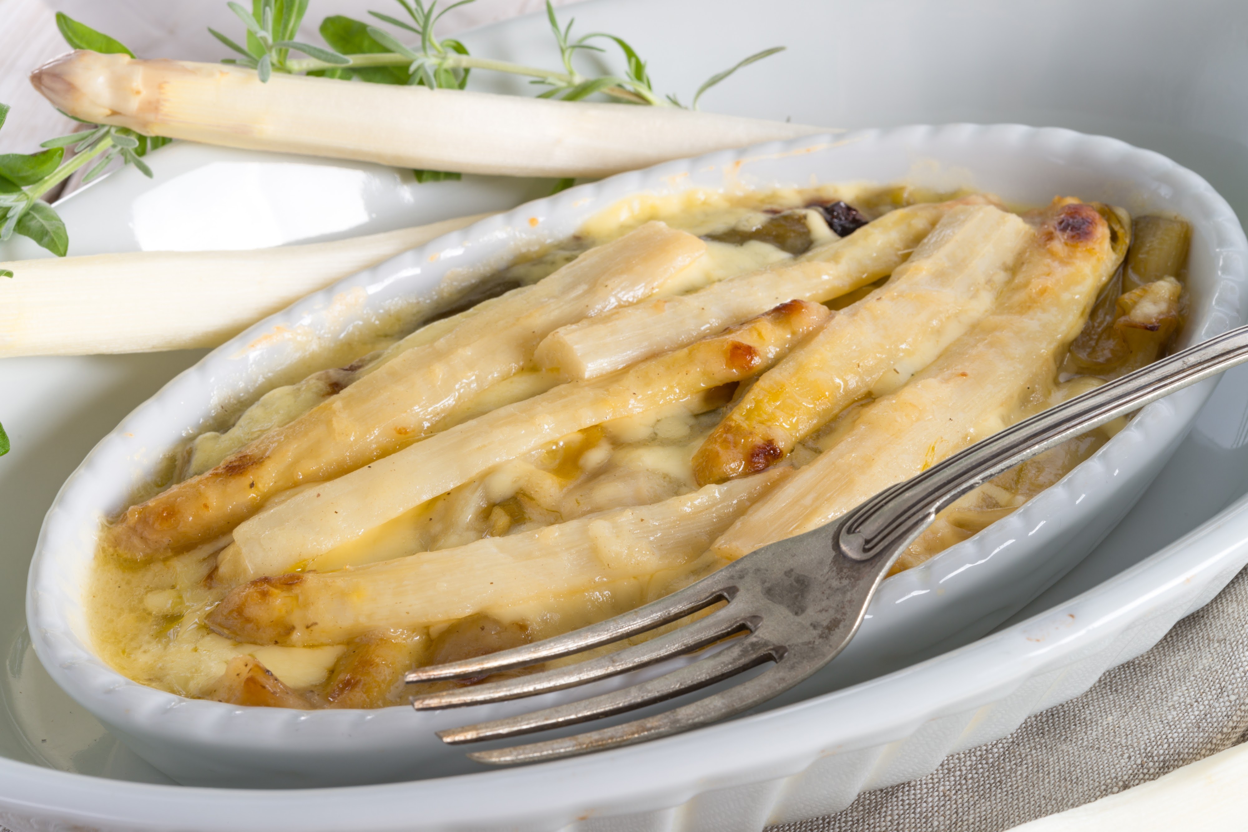 Gratin d'asperges