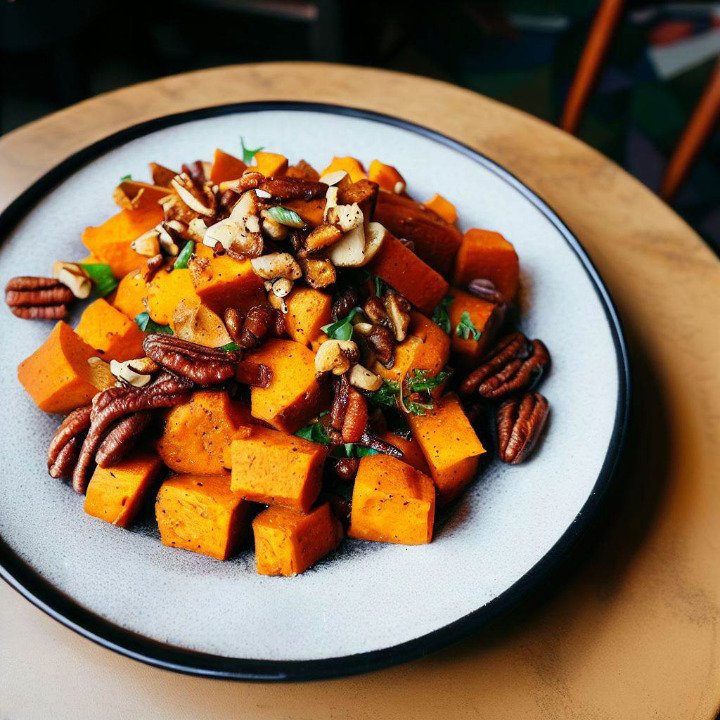 Salade de patates douces
